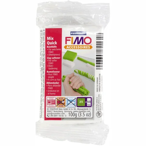 Пом'якшувач для полімерної глини, mix quick, 100 гр, Fimo — Photo 3