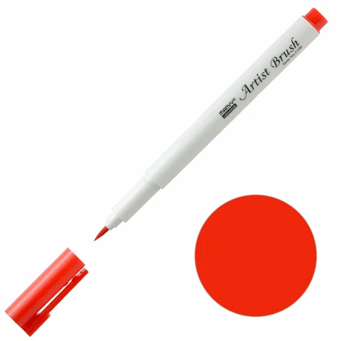 Маркер-пензель Artist Brush Червоний 1100 Marvy — Photo 1