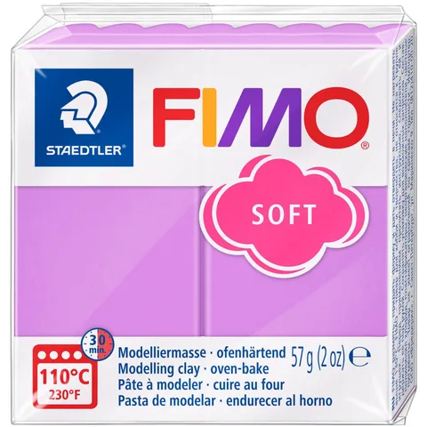 Пластика для біжутерії Soft Лавандова 57г Fimo — Photo 3