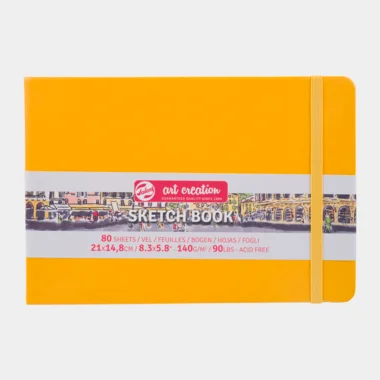 Блокнот для графіки Talens Art Creation А5 (14,8х21см) 140г/м2 80л Golden Yellow Royal Talens