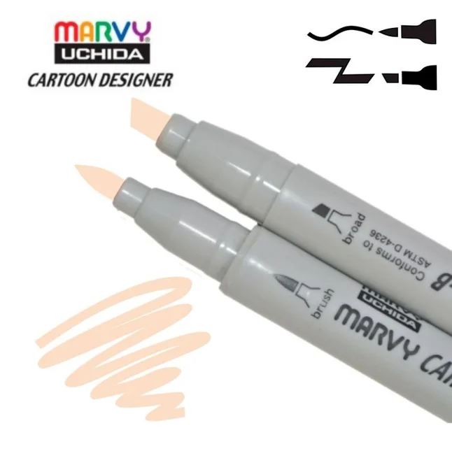 Маркер двосторонній Marvy 1900B-S
