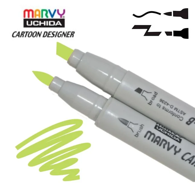 Маркер двосторонній Marvy 1900B-S