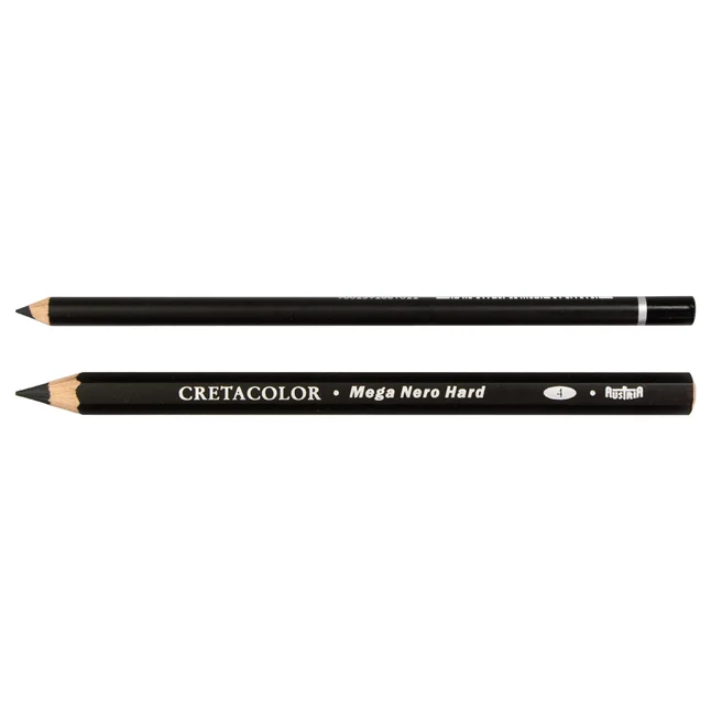 Олівець для рисунку MEGA Неро твердий Cretacolor — Photo 1