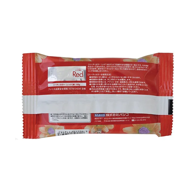 Пластика самозастигаюча Hearty Червона 50г Padico — Photo 1