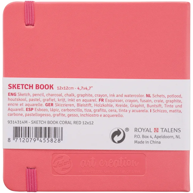 Блокнот для графіки Talens Art Creation 12х12 см 140г/м2 80л Coral Royal Talens — Photo 1