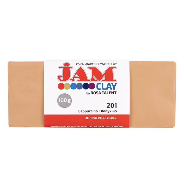 Пластика Jam Clay Капучіно 100г ROSA Talent
