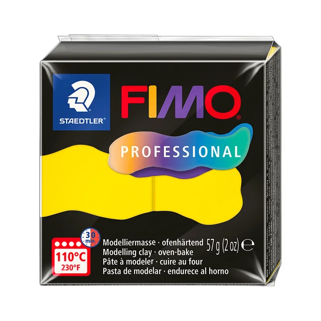 Пластика Professional жовта 57г Fimo — Photo 1