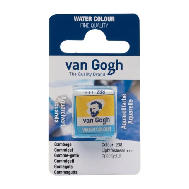 Фарба акварельна Van Gogh (238) Гумігут кювета Royal Talens