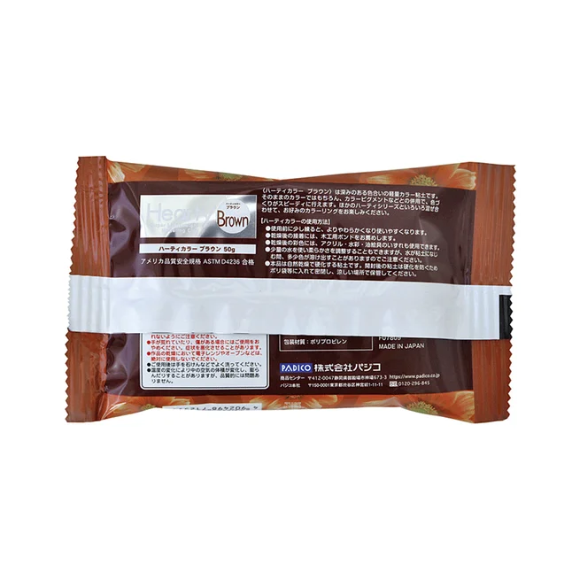 Пластика самозастигаюча Hearty Коричнева 50г Padico — Photo 1