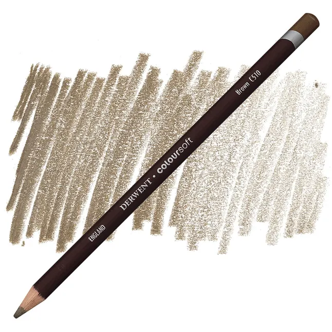 Олівець кольоровий Coloursoft (С510), Коричневий, Derwent