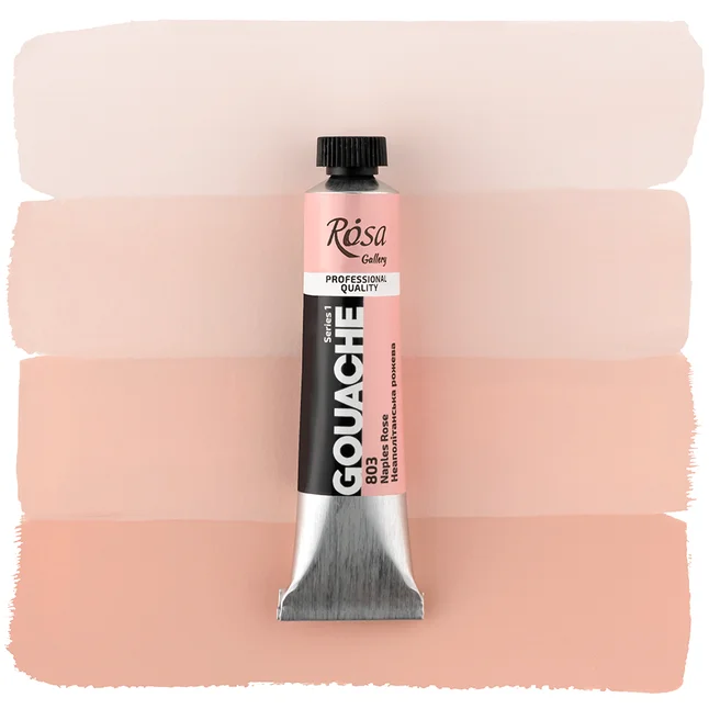Фарба гуашева Неаполітанська рожева (803) туба 20мл ROSA Gallery — Photo 1
