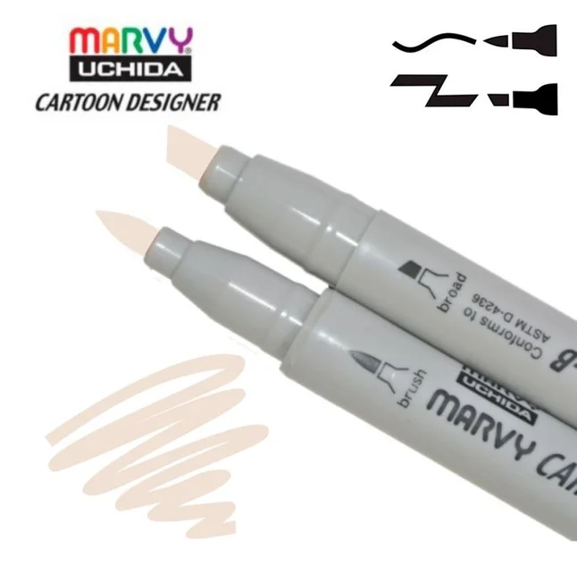 Маркер двосторонній Marvy 1900B-S