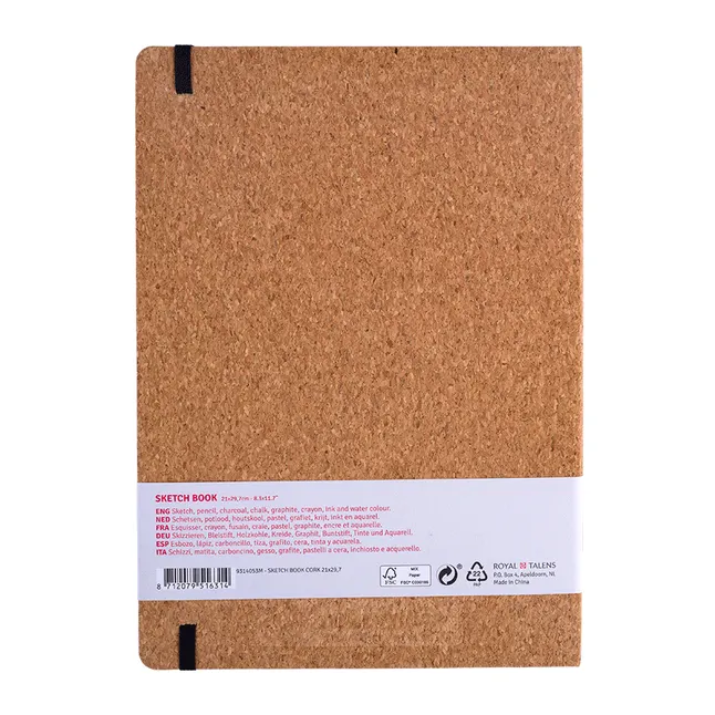 Блокнот для графіки Talens Art Creation А4 140г/м2 80л Cork Royal Talens — Photo 2