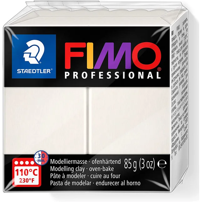 Пластика professional порцелянова 85г Fimo
