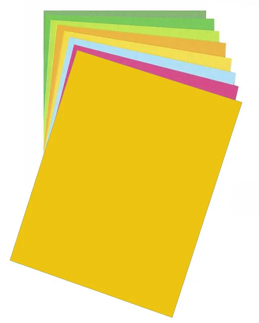 Папір для дизайну Fotokarton B2 (50×70см) №15 Золотисто-жовтий 300г/м2 Folia