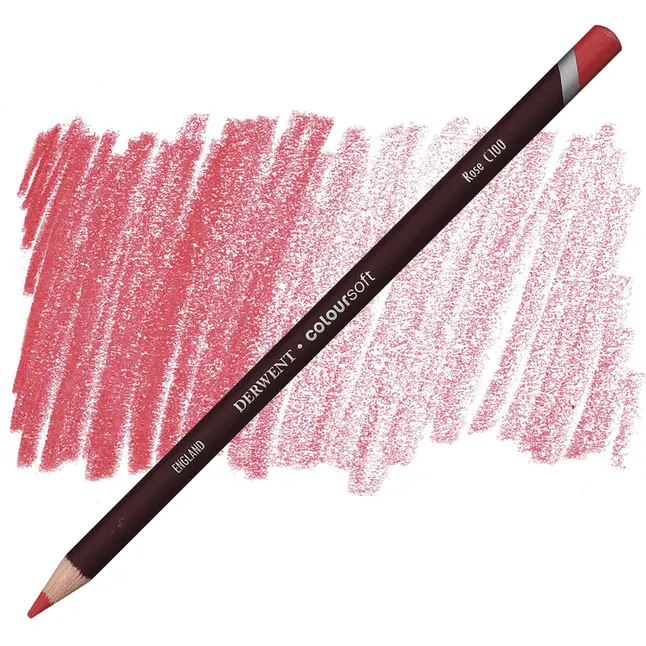 Олівець кольоровий Coloursoft (С100), Трояндовий, Derwent