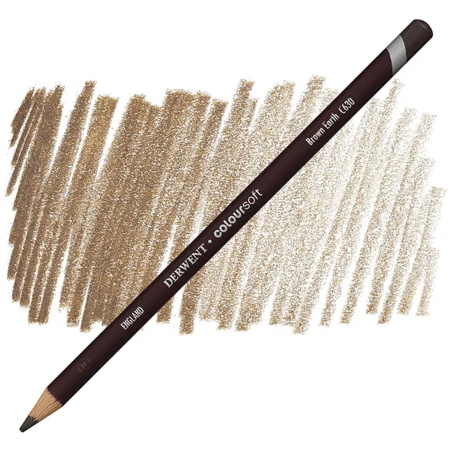 Олівець кольоровий Coloursoft (С630), Коричнева земля, Derwent