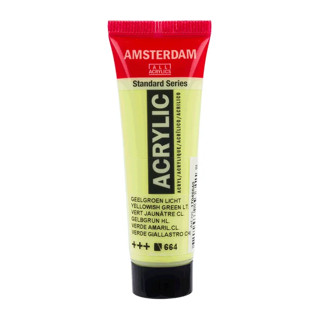 Фарба акрилова AMSTERDAM (664) Жовто-зелений світлий 20 мл Royal Talens