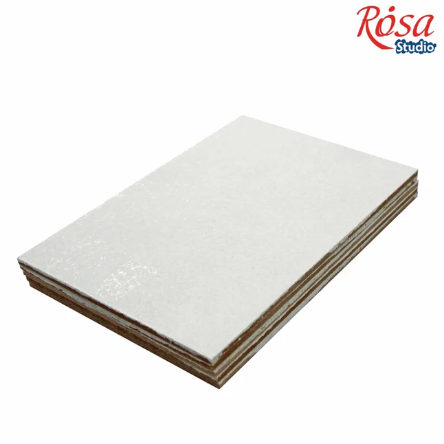 МДФ грунтоване 10×15см набір 5 шт. акрил ROSA Studio — Photo 3