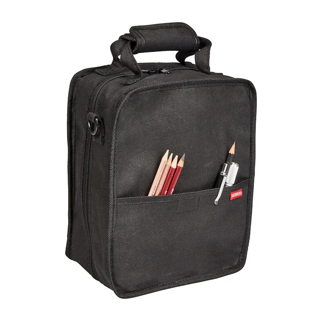 Сумка для олівців та графічних матеріалів Carry-All, чорна, Derwent — Photo 3