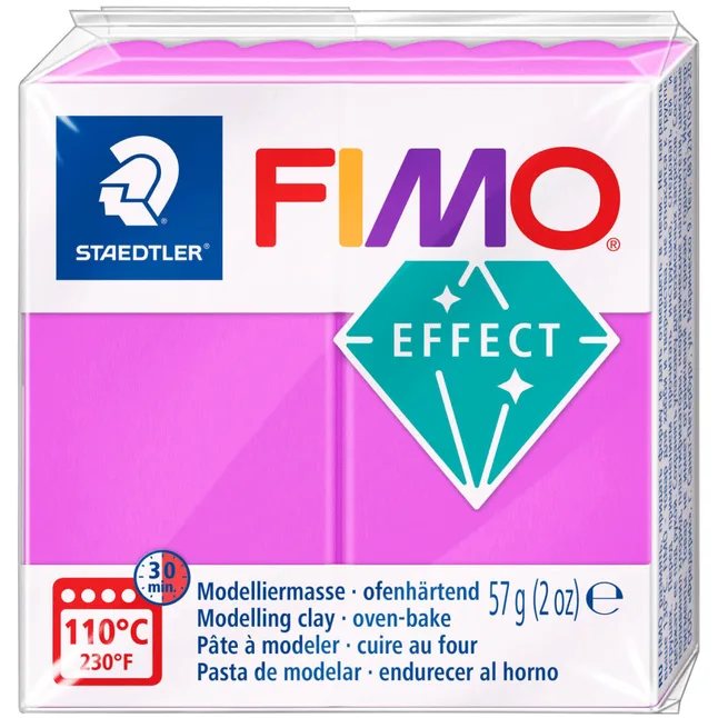 Пластика Effect Фіолетова неонова 57г Fimo
