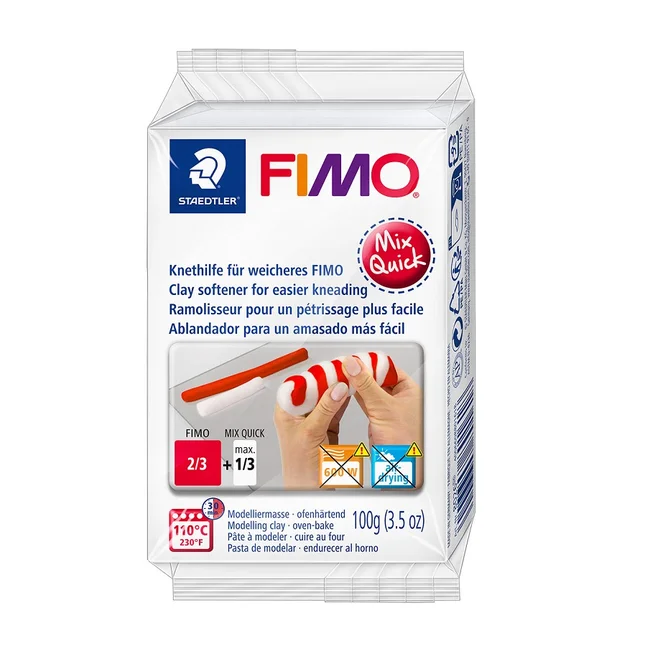 Пом'якшувач для полімерної глини, mix quick, 100 гр, Fimo
