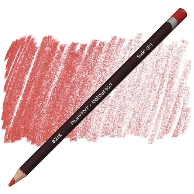 Олівець кольоровий Coloursoft (С110), Скарлет (пурпурний), Derwent