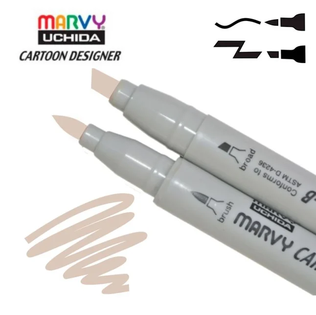 Маркер двосторонній Marvy 1900B-S