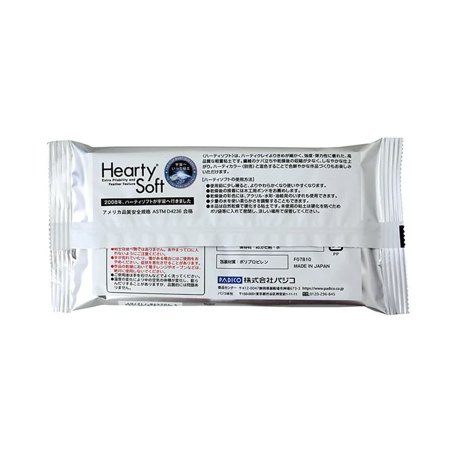 Пластика самозастигаюча Hearty Soft Біла 180г Padico — Photo 1