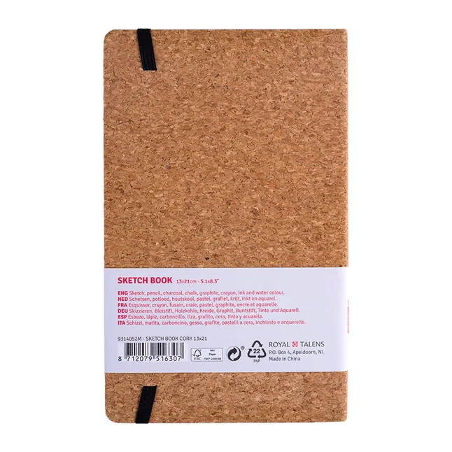 Блокнот для графіки Talens Art Creation А5 (13х21см) 140г/м2 80л Cork Royal Talens — Photo 2