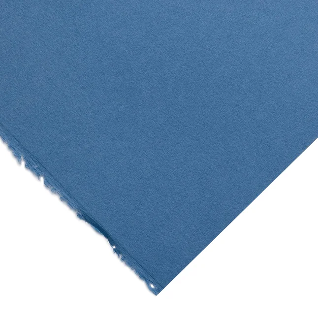 Папір для пастелі CROMIA B2 (50х65см) №04 blue 220г/м2 (2 обірвані краї) 50% бавовна Fabriano
