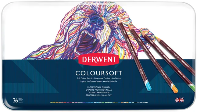 Кольорові олівці Coloursoft 36кол Derwent