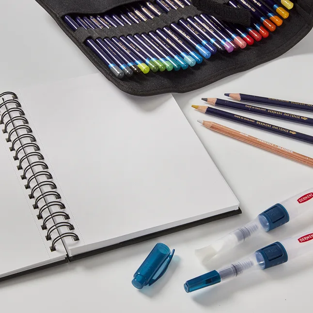 Пенал для олівців Pencil Wrap, чорний, Derwent — Photo 5