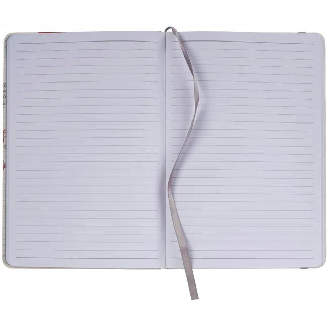 Блокнот у лінійку NOTEBOOK 13х21см 140г/м2 80л бежево-білий Bruynzeel — Photo 1
