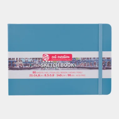 Блокнот для графіки Talens Art Creation А5 (14,8×21см) 140г/м2 80л Lake Blue Royal Talens