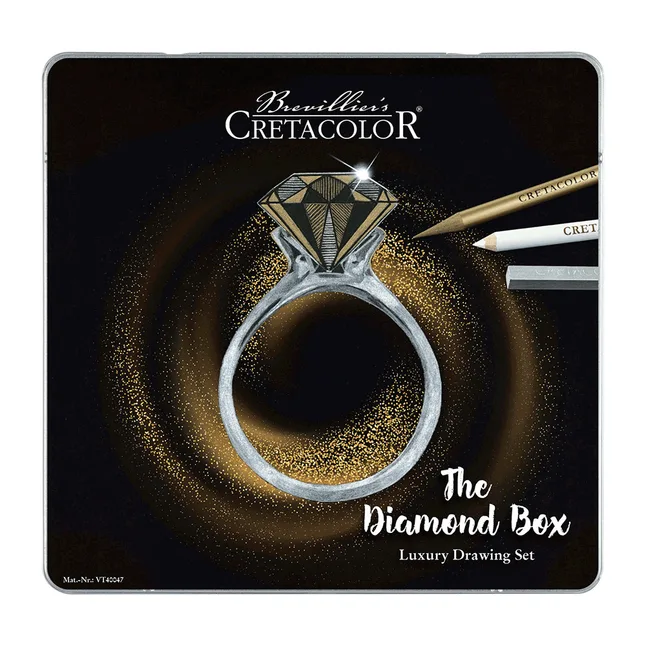 Набір кольорових олівців THE DIAMOND BOX 15 шт Cretacolor