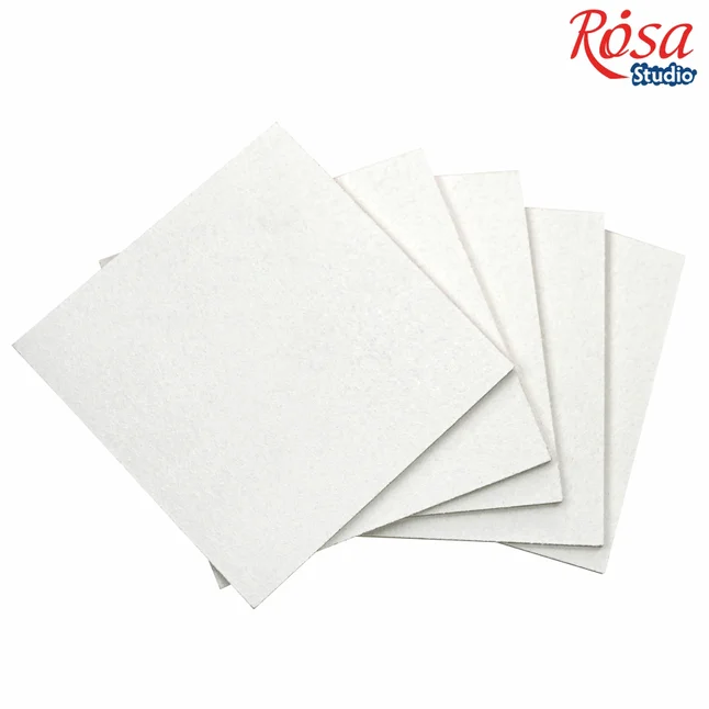 МДФ грунтоване 15×15см набір 5 шт. акрил ROSA Studio