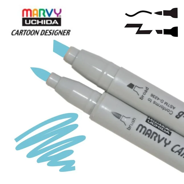 Маркер двосторонній Marvy 1900B-S