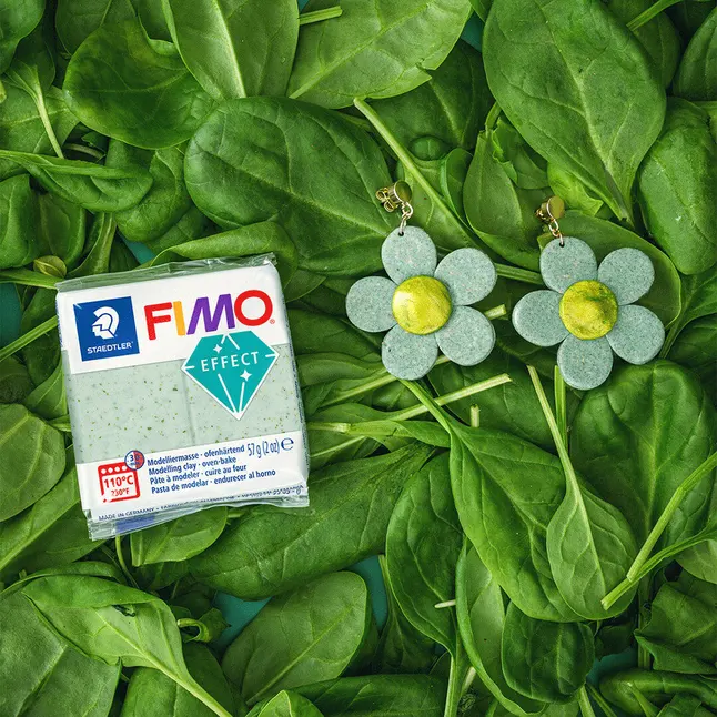 Пластика Effect Ботаніка сухоцвіт шпинату 57г Fimo — Photo 2