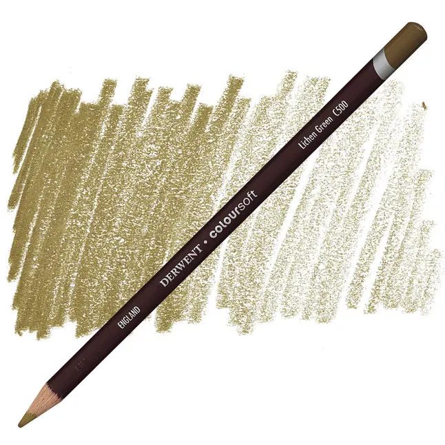 Олівець кольоровий Coloursoft (С500), Сірий лишай, Derwent