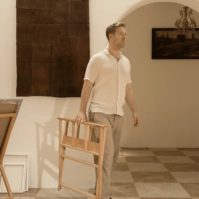 Підставка під картини букова 60х30х73см Meeden — Photo 4