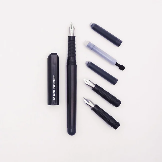 Набір для каліграфії Beginner’s Calligraphy Set (авторучка 3 пера конвертер) Manuscript — Photo 2