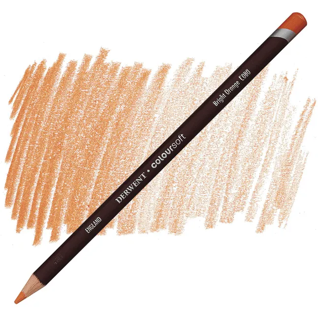 Олівець кольоровий Coloursoft (С080), Помаранчевий яскравий, Derwent