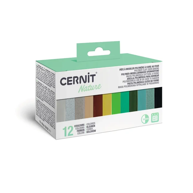 Набір пластики Nature Colours 12х25г Cernit — Photo 2