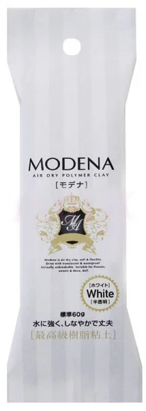 Пластика самозастигаюча Modena Біла 60г Padico