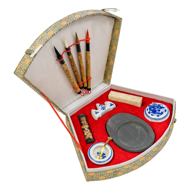 Набір для каліграфії (4 пензля + підставка туш) D.K.ART &amp; CRAFT — Photo 2