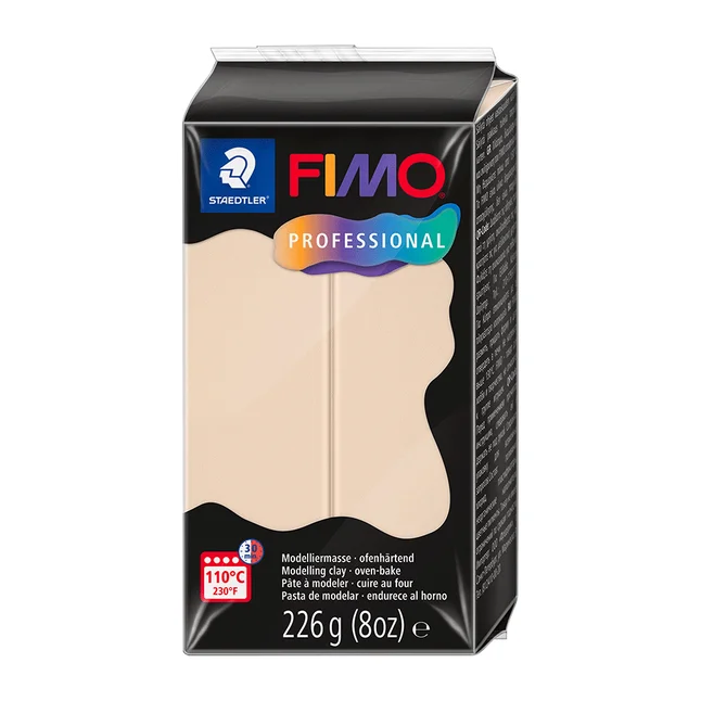 Пластика professional бежева 226г Fimo