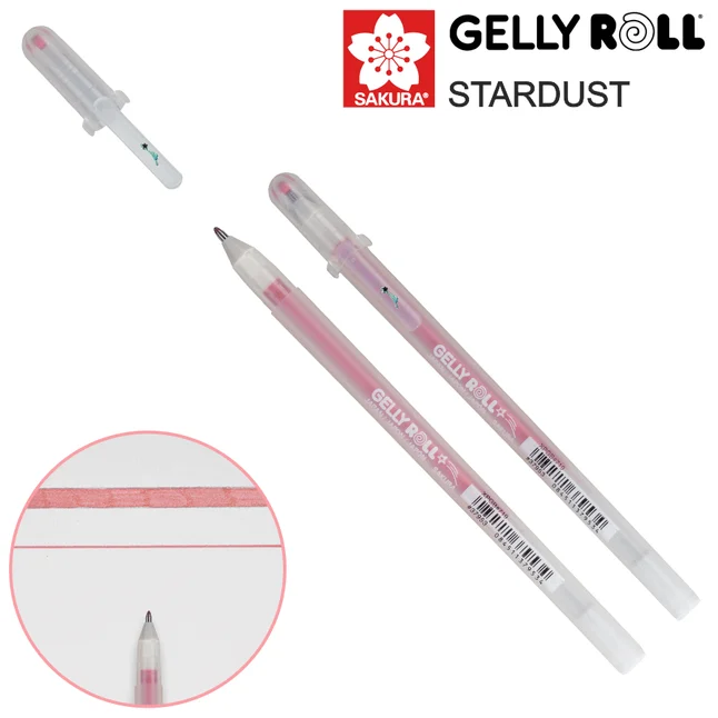 Ручка гелева STARDUST Gelly Roll, Червоний, Sakura