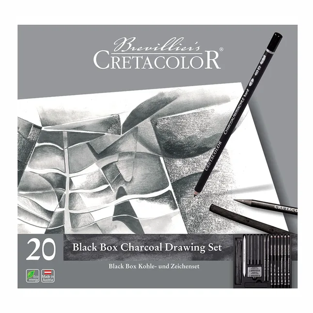 Олівці для рисунку Black Box 20шт Cretacolor