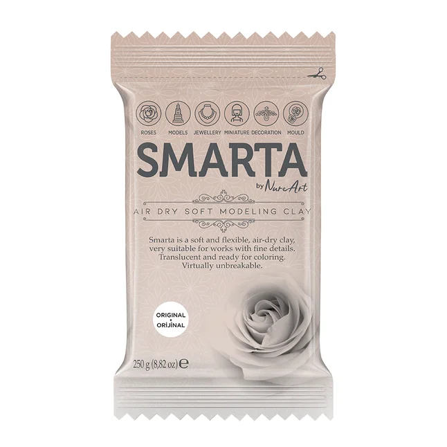 Пластика самозастигаюча Біла Original 250 г Smarta